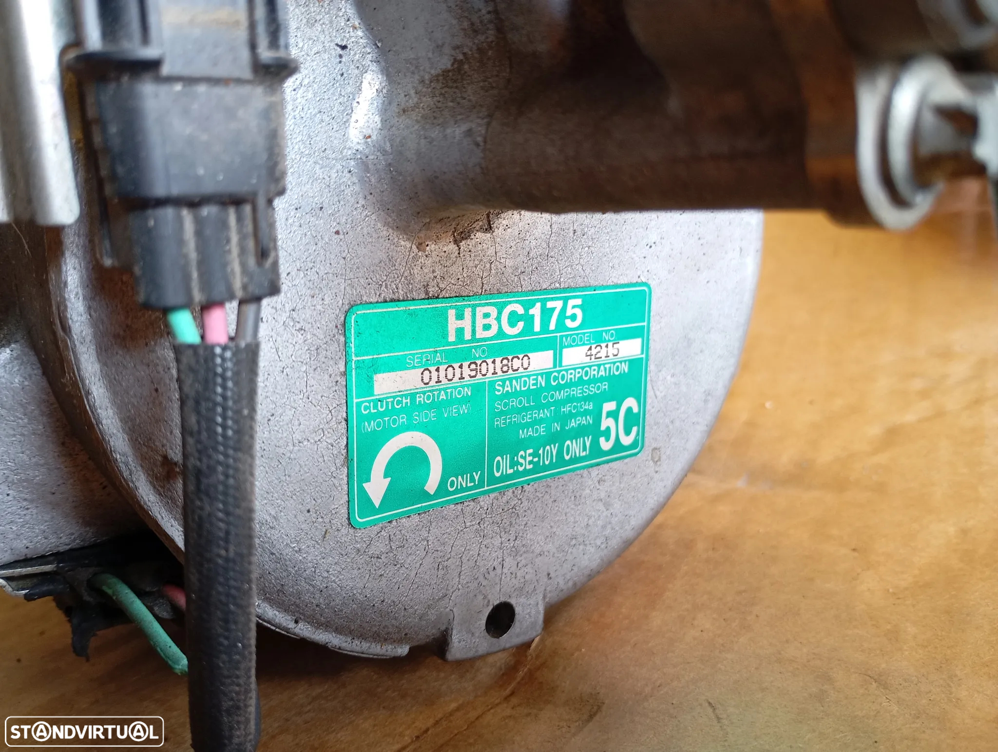 HONDA CIVIC IMA COMPRESSOR AC - AC020 - 4