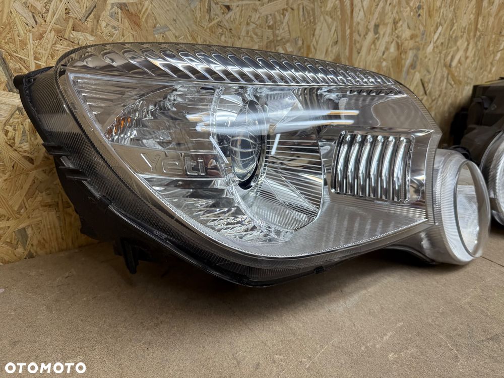 LAMPA LEWA PRAWA KOMPLET XENON SKODA YETI 5L1941015B 5L1941016B - 8
