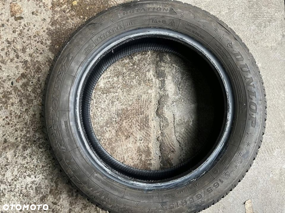 165/65R15 Dunlop Winter Response 2 zima 7,0mm - 6