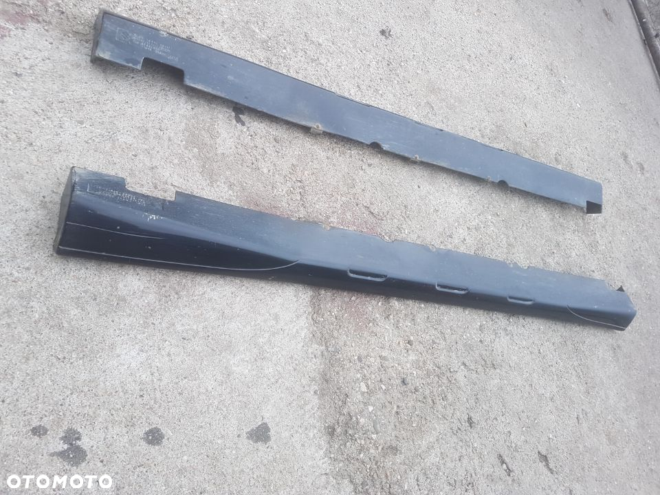 Suzuki Ignis FH 00-03 listwy progowe nakładki dla wersji 3 drzwiowy BLACK LIMIT - 3