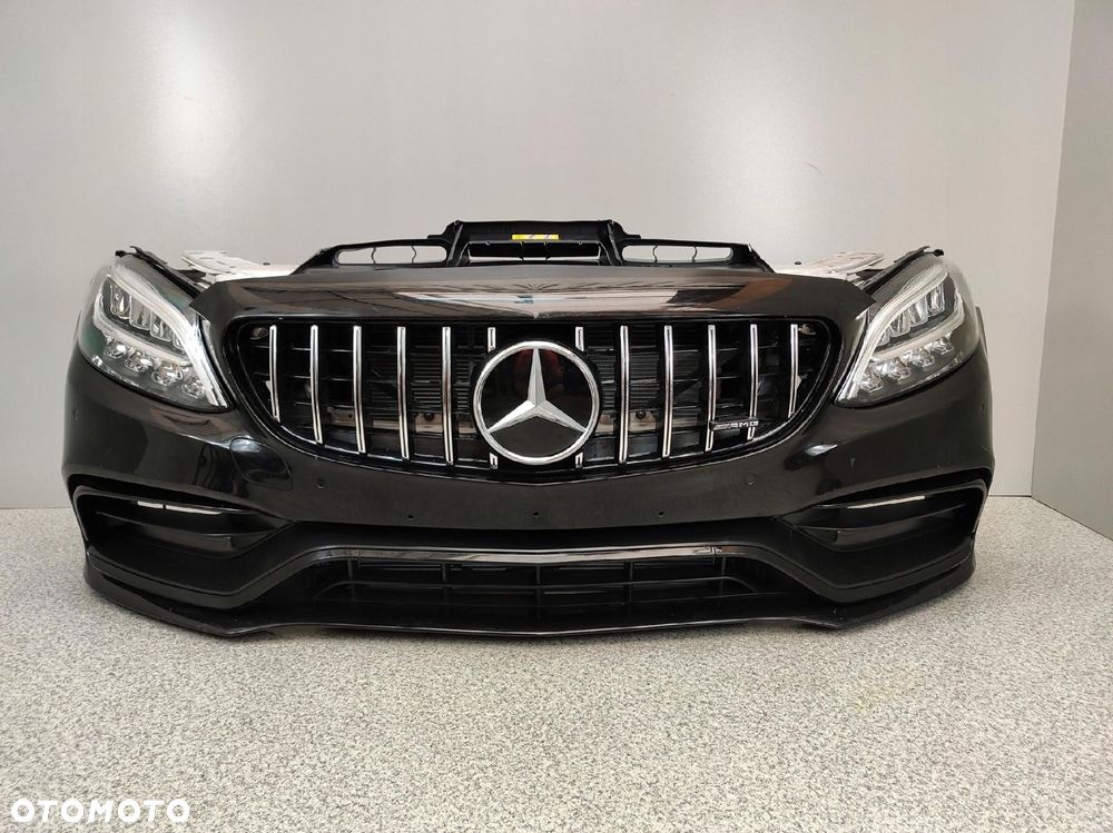 MERCEDES W205 C63 AMG LIFT ZDERZAK CHŁODNICE PAS WZMOCNIENIE LAMPY LED - 1