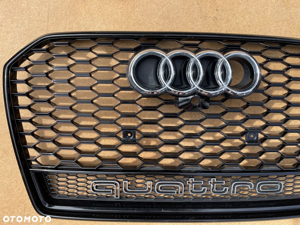 ATRAPA PRZÓD GRILL AUDI RS6 C7 4G0 POD KAMERĘ - 7