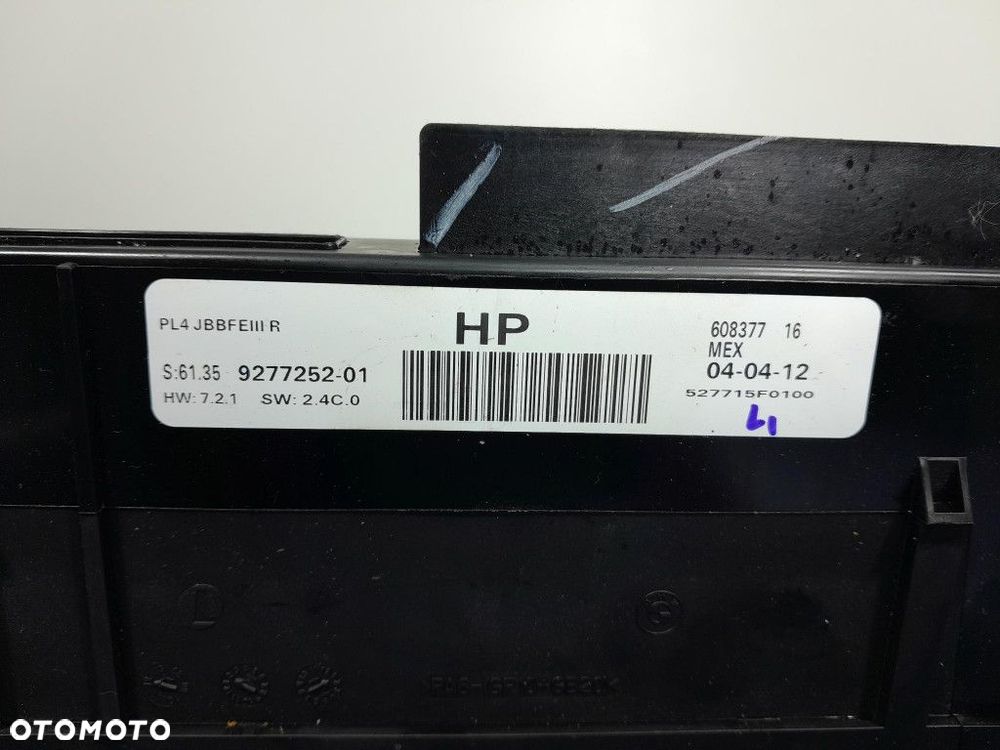 BMW X5 N70 LIFT STEROWNIK MODUŁ KOMFORTU 9277252 - 2