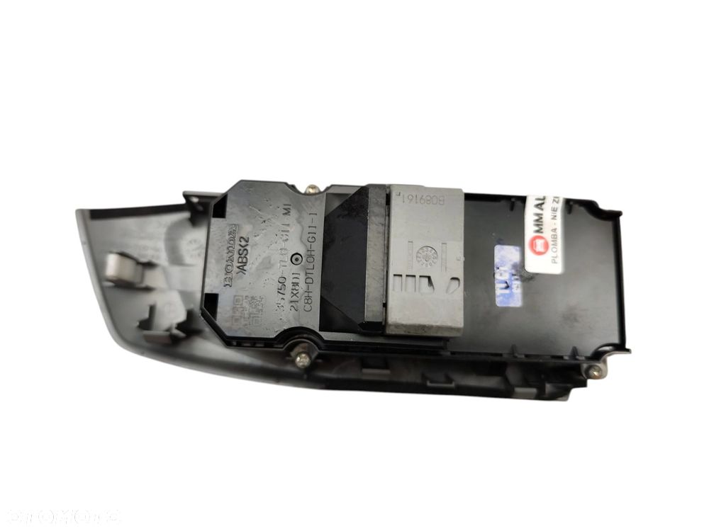 PANEL STEROWANIA SZYB HONDA ACCORD VIII (2008-2010) 2.2 I-DTEC 150KM 35750-TL0-G11-M1 - 4