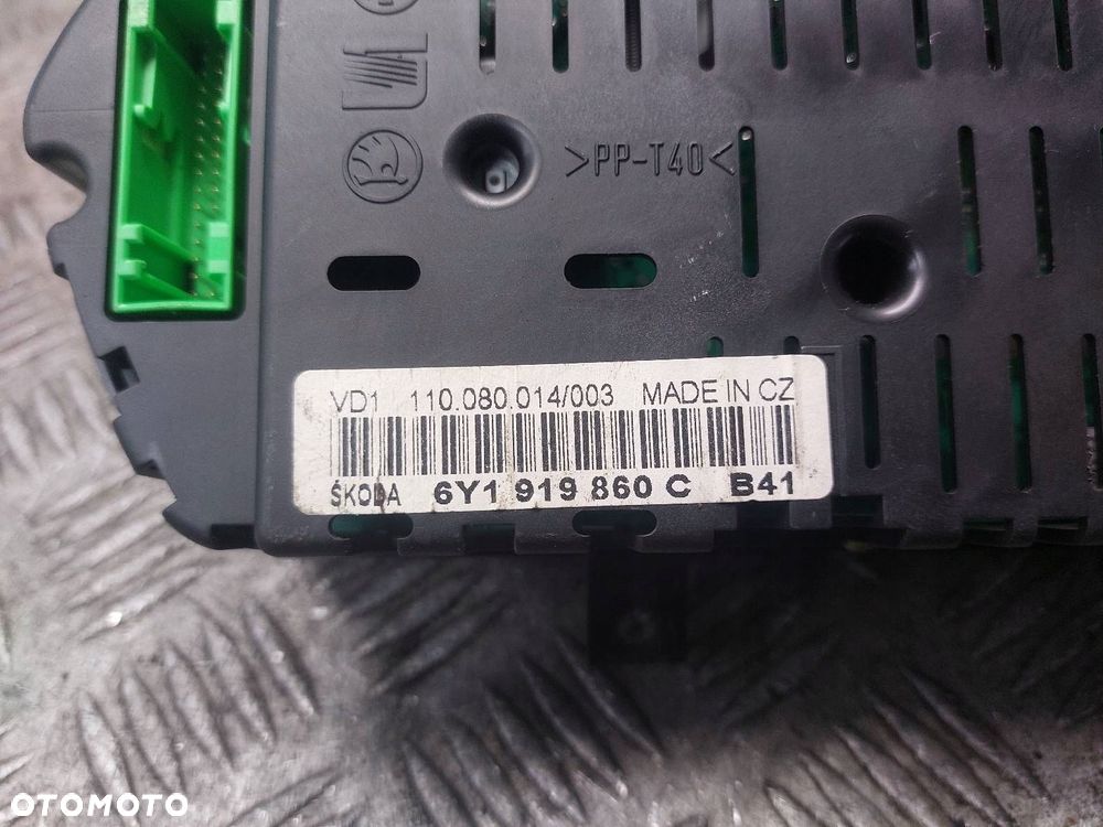 ZESTAW STARTOWY SKODA FABIA I 1.4 8V 047906033E 4B0905851C 6Y1919860C - 9