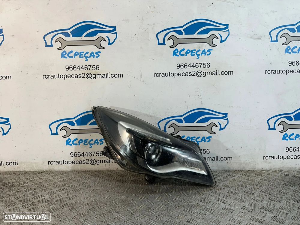 .Otica Farol Frente Frontal Direita Esquerda Halogenio Original Opel Insignia A Facelift 2013 a 2016 - 3