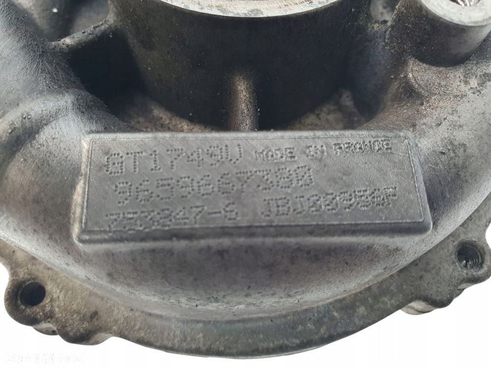 TURBOSPRĘŻARKA Ford Focus II C-Max Volvo C30 S40 V50 2.0 D TDCI 9659667380 - 10