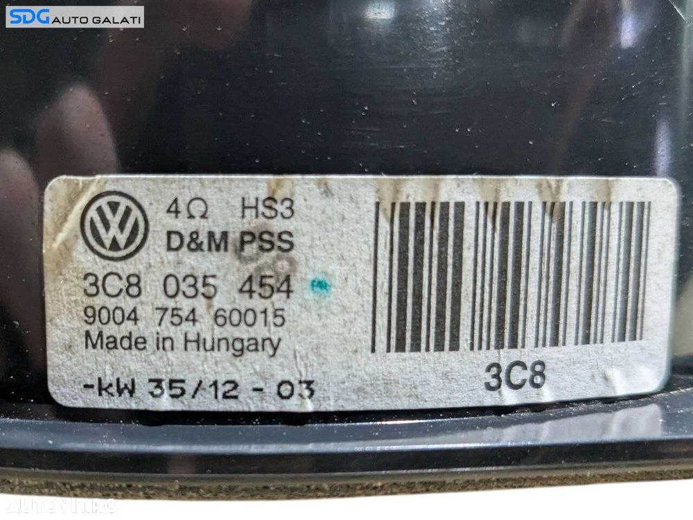Boxa Difuzor Audio Usa Portiera Stanga Fata Volkswagen Passat CC 2008 - 2012 Cod 3C8035454 [L8460] - 6