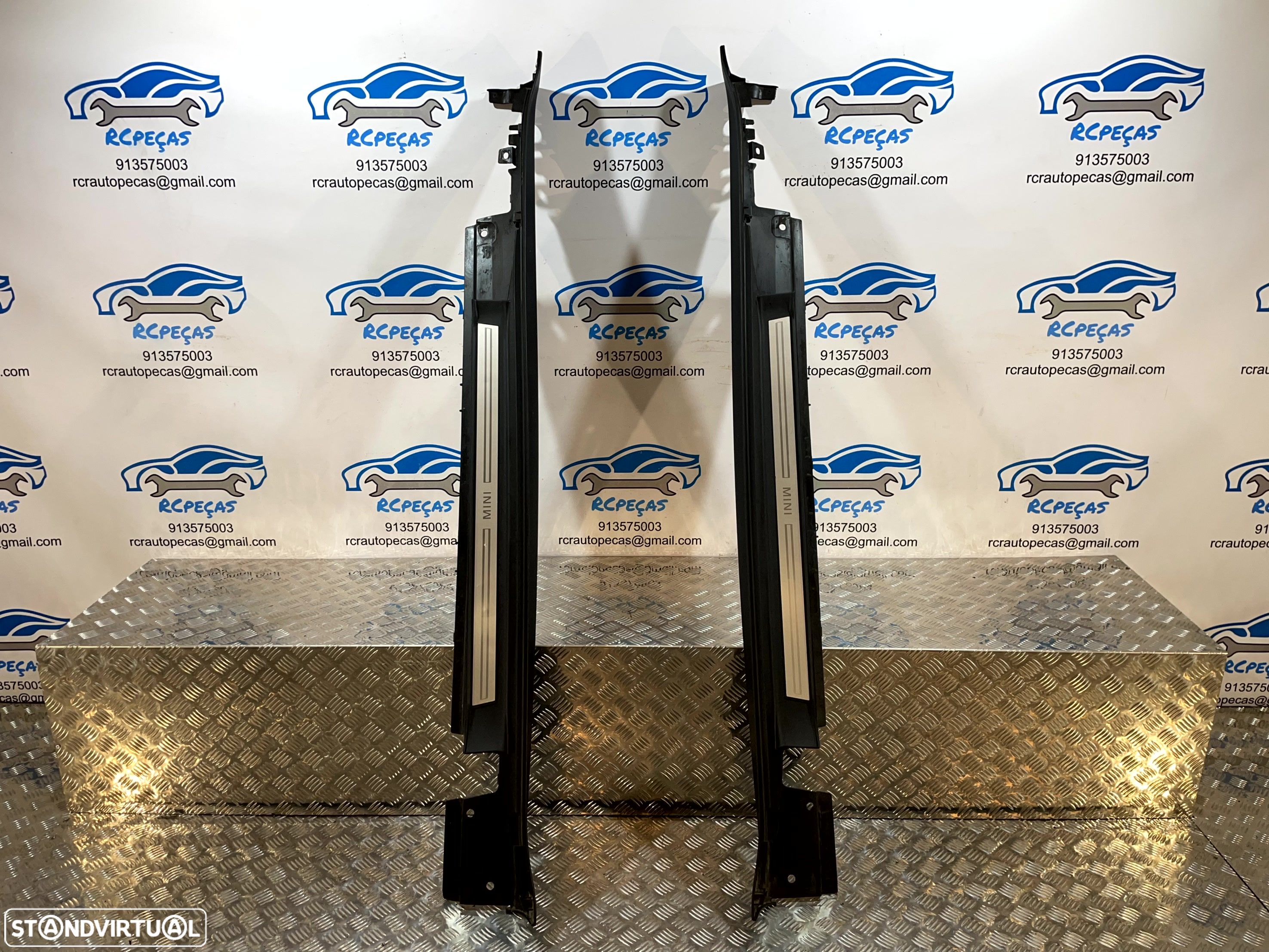 EMBALADEIRA EMBALADEIRAS ESQUERDA DIREITA MINI COOPER R56 R57 R58 R59 11412910 114129 7147915 SAIA SAIAS LATERAL LATERAIS - 1