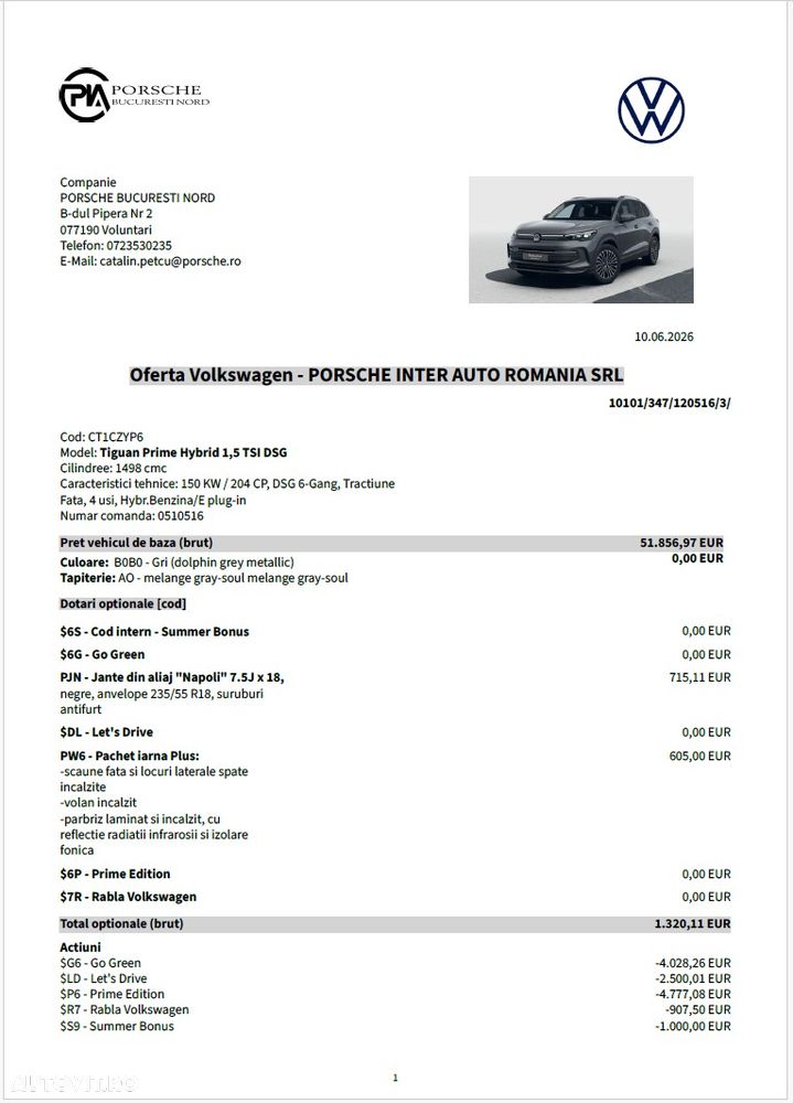Volkswagen Tiguan 1.5 TSI eHybrid DSG PHEV Life - 13