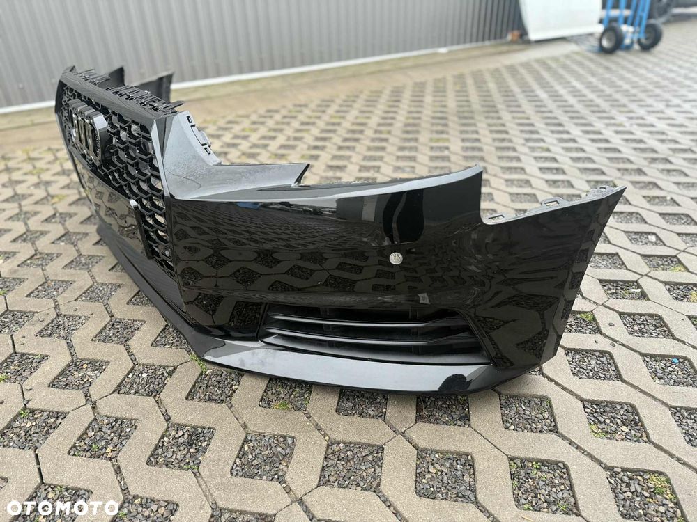 Audi A4 B9 Zderzak Przód Przedni Kompletny 4xPDC 15-19 LY9B - 12