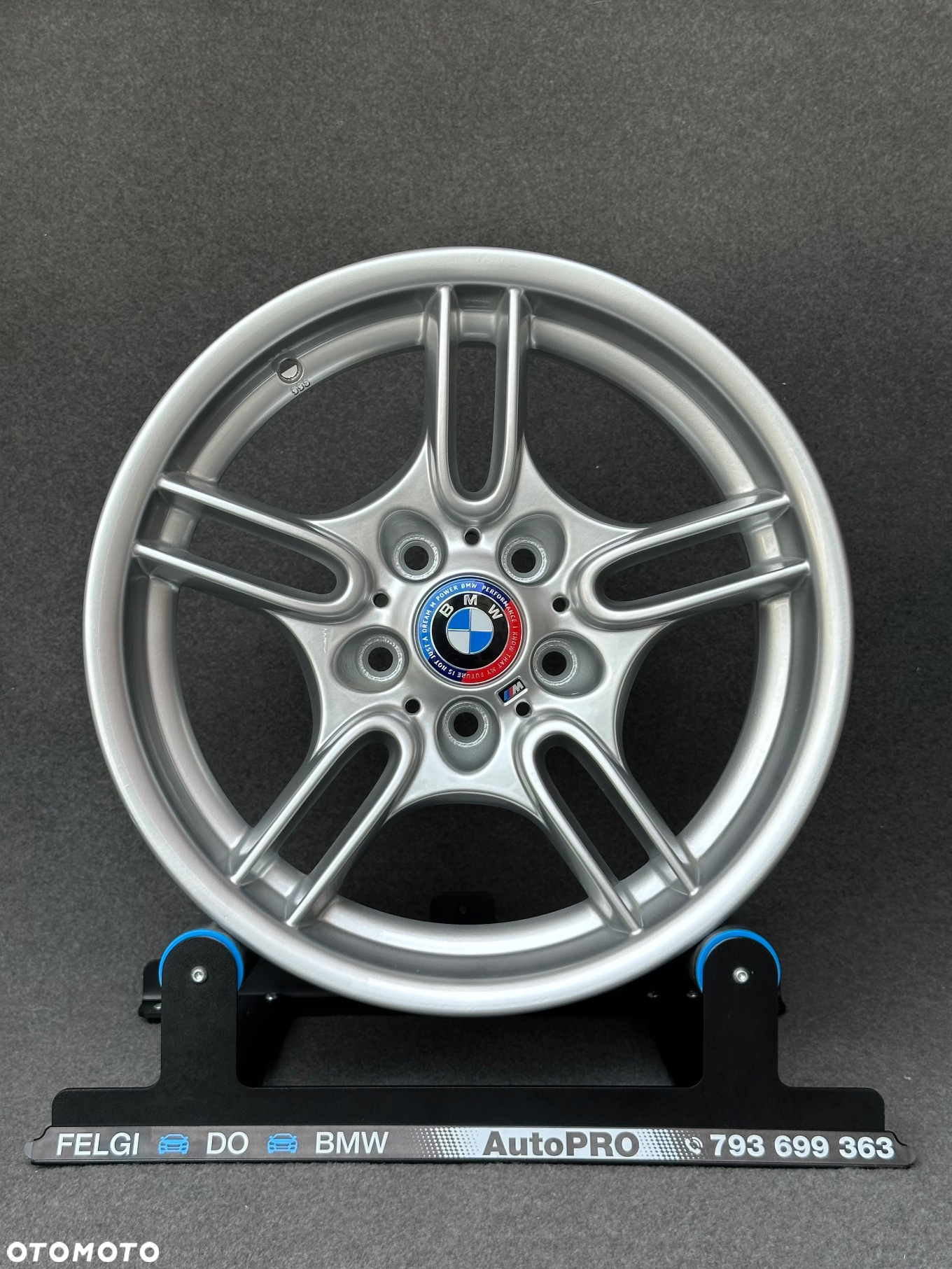 ORYGINALNE FELGI do BMW 5x120 Styling66 srebrne - 4
