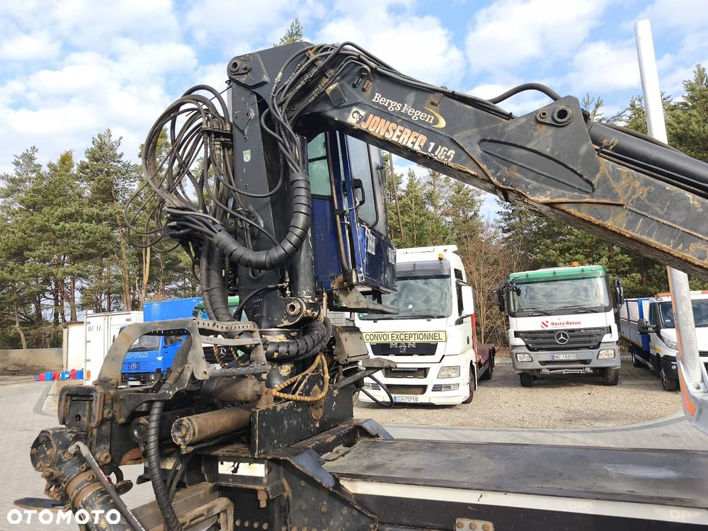 Scania R 6x4 Jonsered 1080 do lasu 2014 rok drzewa drewna kłonice - 11