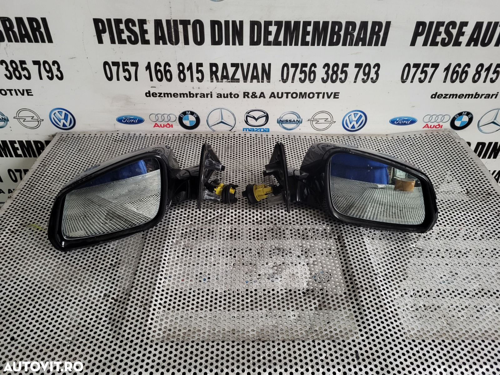 Oglinzi Oglinda Stanga Dreapta Bmw F10 F11 LCI Facelift Incalzite Cu Rabatare Electrica VOLAN DREAP - 6