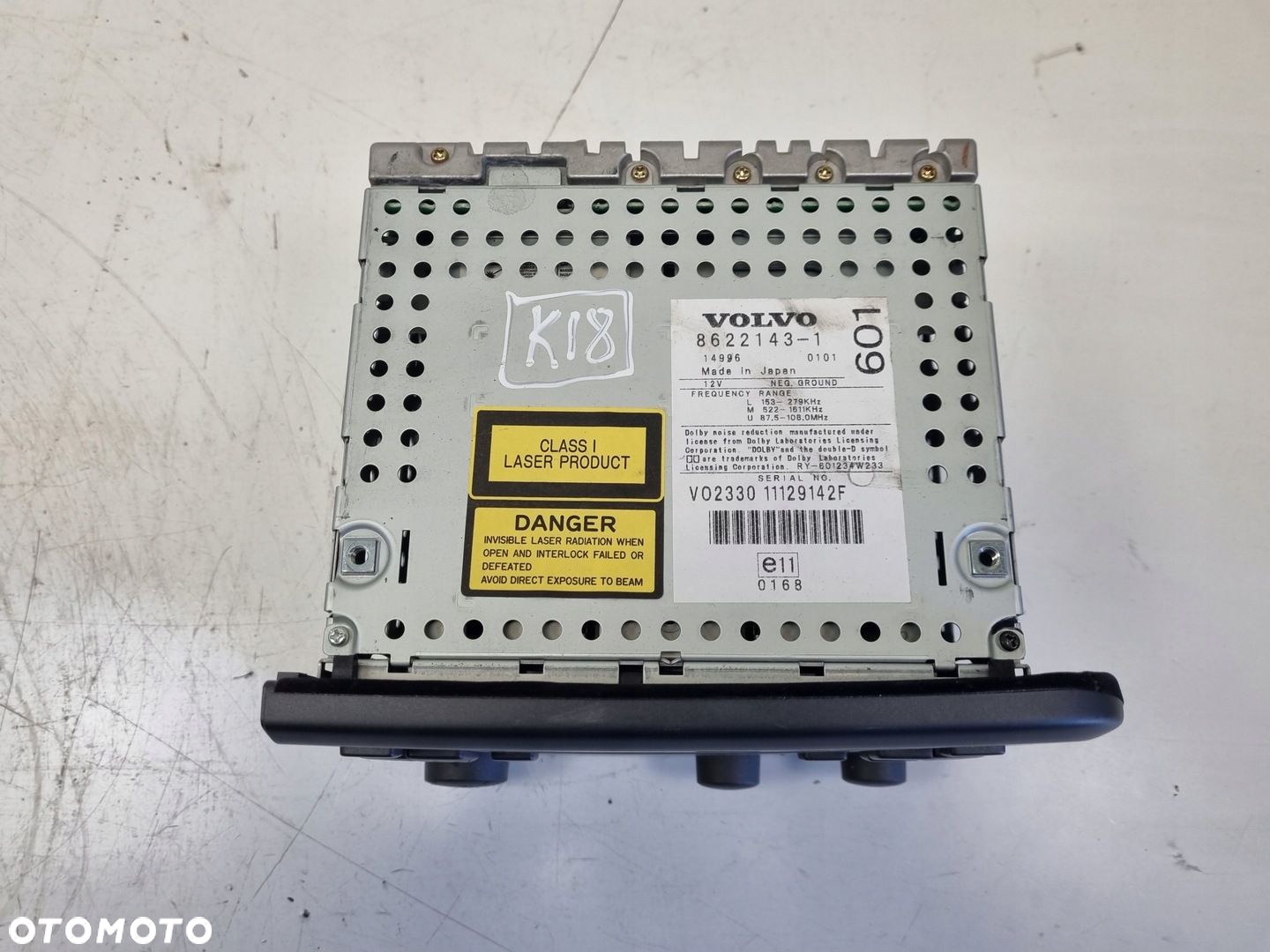 Volvo S80 I RADIOODTWARZACZ Radio CD 8622143 8622143-1 - 4