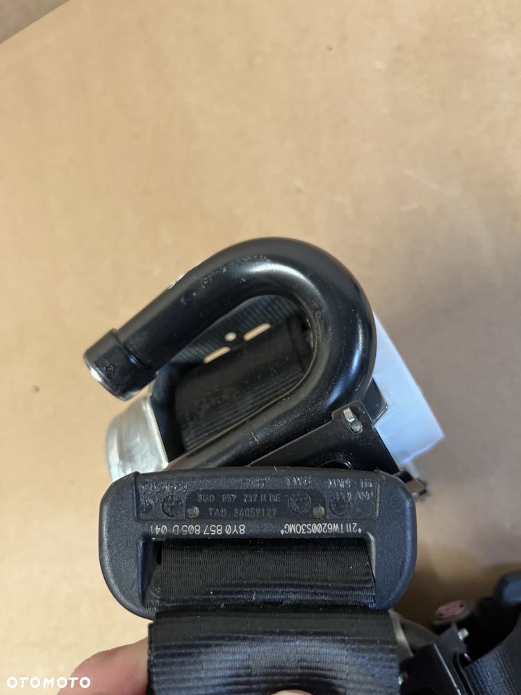 PASY BEZPIECZEŃSTWA AUDI A3 8Y0 KOMPLET AUDI A3 2020-2025 3 WTYCZKI - 9