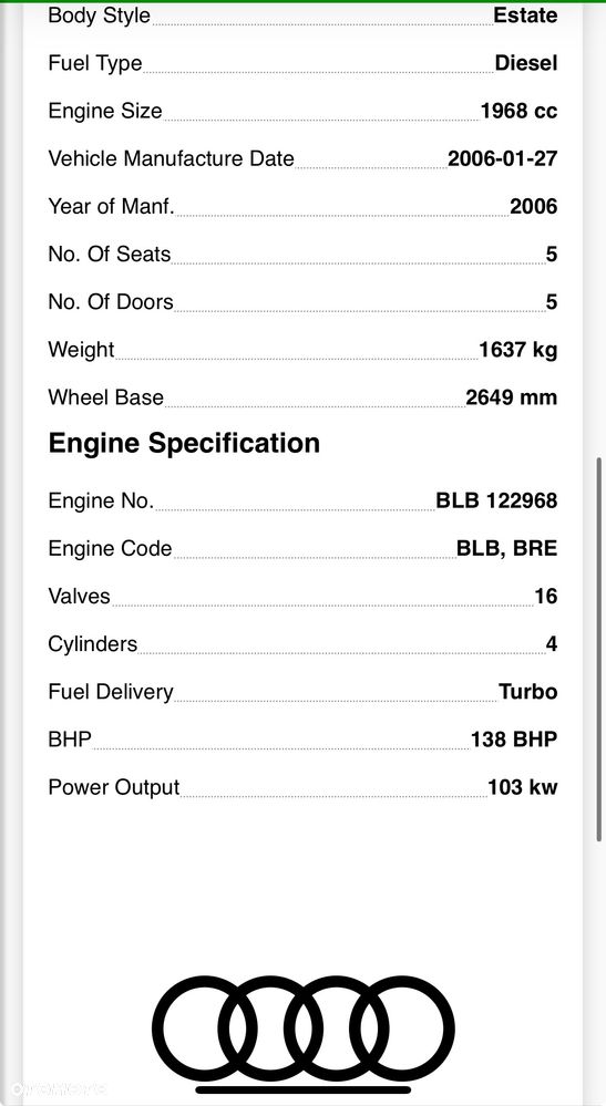 BLB kompletny NA CZESCi głowica  silnik Audi A4 / A6 2.0 TDI 140KM / 103kW Silnik Blb stoi na części głowica turbina wtrysk wtryski alternator kolektor pompa tłok miska - 9