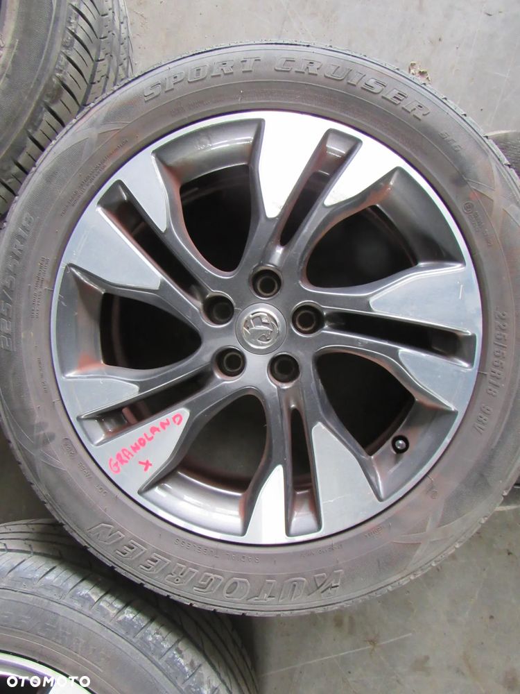 opel grandland x felgi aluminiowe 225/55/18 - 2