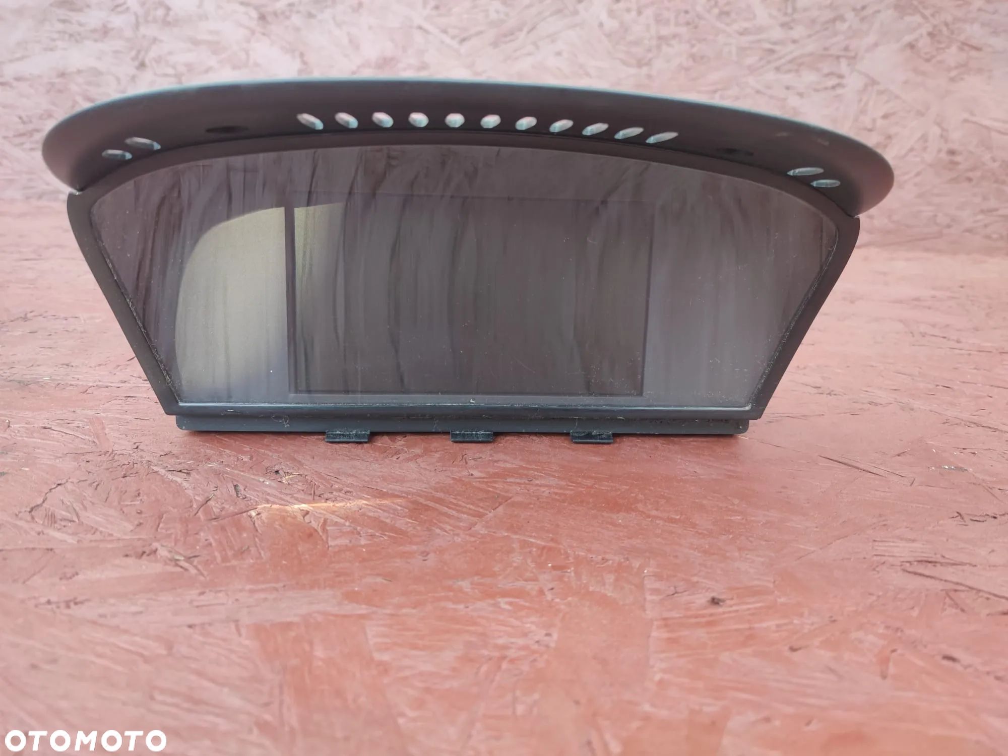 BMW E60 / E60 LCI / E63 / E63 LCI / E64 / E64 LCI. ORYGINALNY MAŁY WYŚWIETLACZ NAWIGACJI EUROPA. O NR: 9 193 748 / 9 114 364 / 6 989 395 / 6 970 342 / 6 985 867 OEM. DZIAŁAJĄCY W 100%. - 1