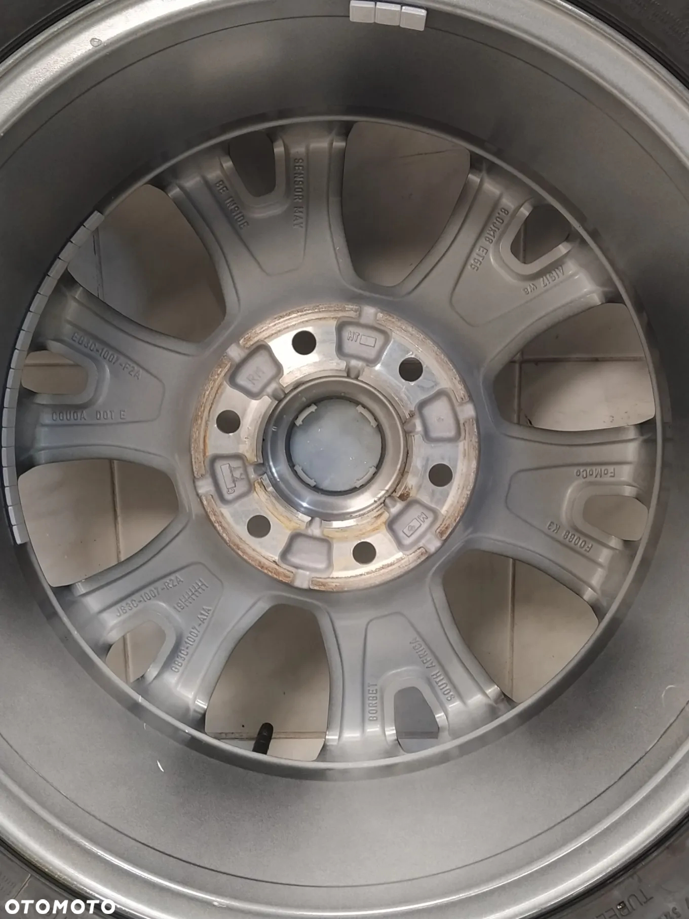 FORD RANGER FORD EVEREST 8X18 ORYGINALNE FELGI ALUMINIOWE R18 ET55 6X139.7 OPONY CONTINENTAL 265/60 KOŁA ZIMA BIEŻNIK ok 8.50mm DEKIELKI FORD NOWY KOMPLET - 12