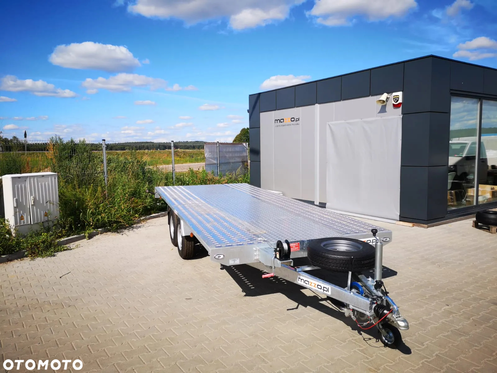 Niewiadów DOSTAWA Przyczepa Laweta MARS 500x210cm PLATFORMA idealna do przewozu aut, AMORTYZATORY, NAJAZDY, ZAPAS! - 7