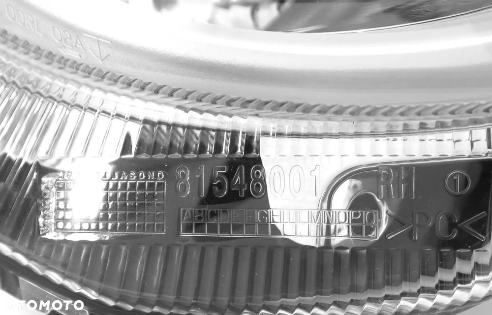 FIAT 500 Lift. 2015 - 2022 reflektor lampa DRL halogen R ORYGINAŁ OE - 4