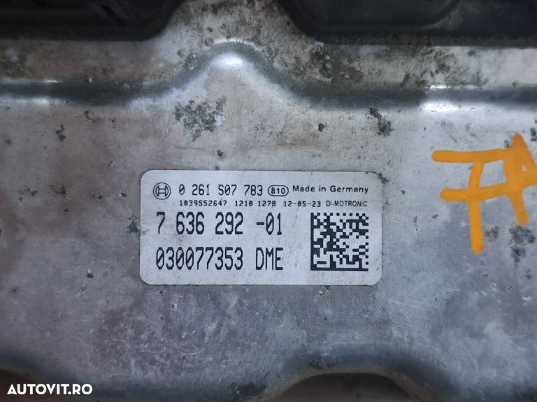 Calculator Motor ECU DME Original BMW 7636292 – F20 F21 F30 F31 N13 – 114i 116i 118i 120i 316i 320i - 2