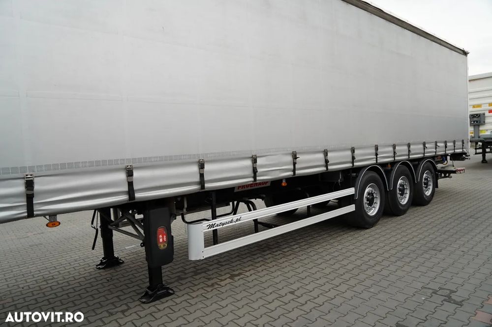 Fruehauf / CORTINĂ / STANDARD / ELEVATOR DHOLLANDIA 2.000 kg / PODEA PUTERNICĂ - 10