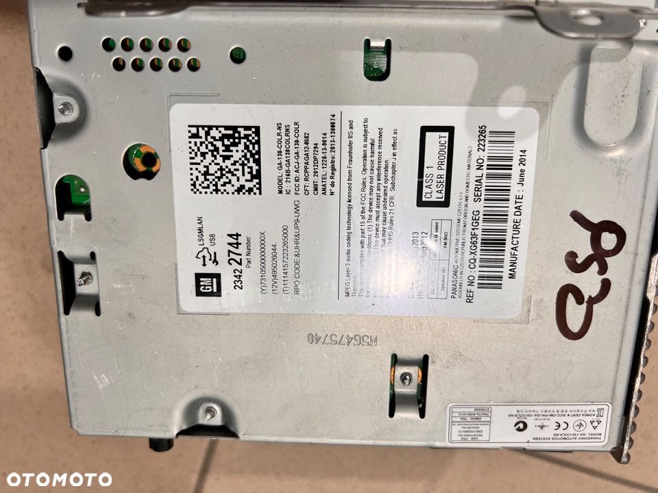 nawigacja opel astra nawi 950 23422744 - 2