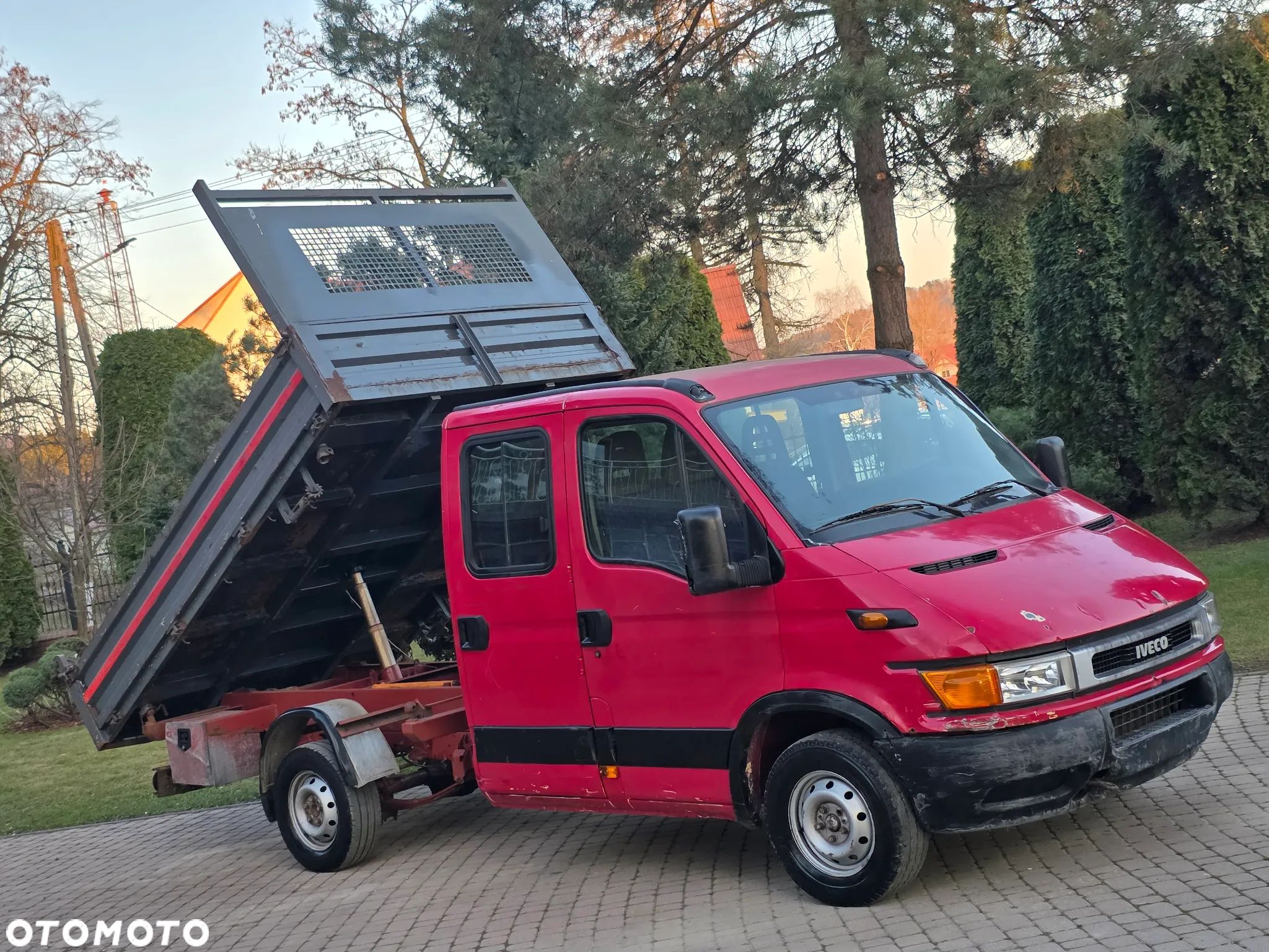 Iveco Daily 35c-11 Doka/Dubel Kabina Wywrotka/Kiper 3-Stronny ! Super Stan  * z Włoch  ! Przystawka  ! - 1