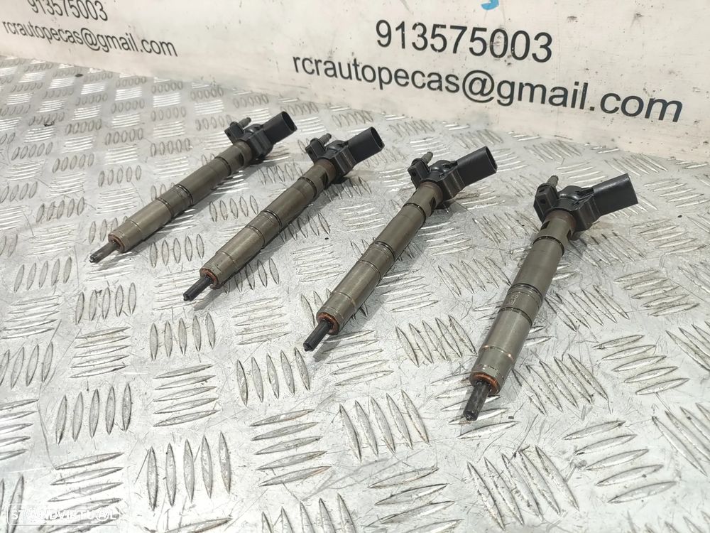 Conjunto 4 Injetores Bosch VWAG 2.0 TDI 143cv CAG - 2