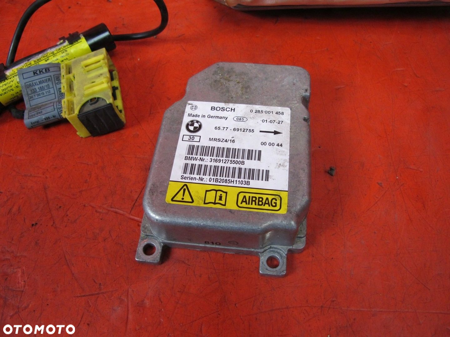 BMW X5 E53 PODUSZKI POWIETRZNE AIRBAG KOMPLET EURO - 9