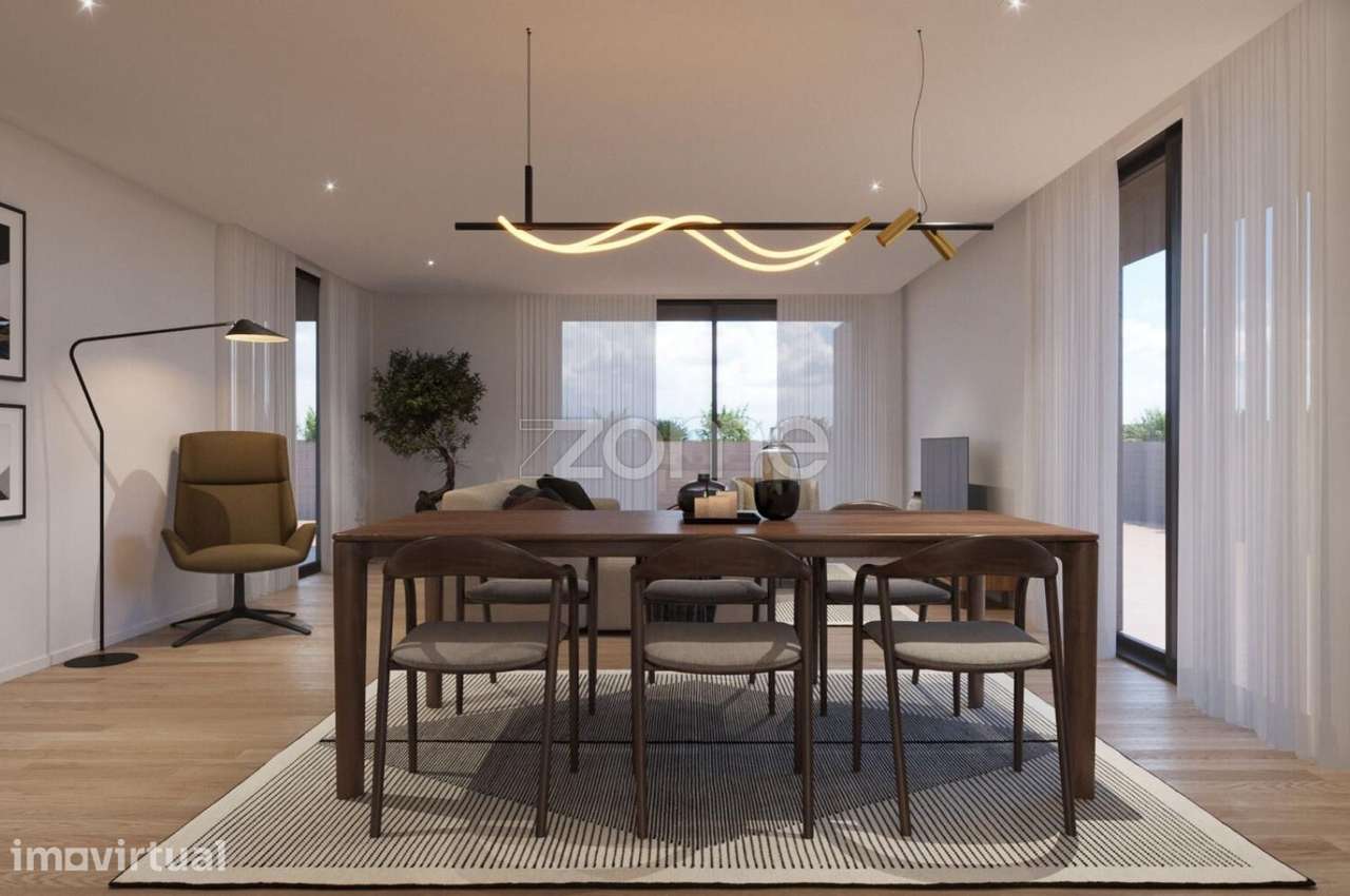 Matosinhos - Apartamento T1, Fração D, no 1º andar - Nova Construçã... - Grande imagem: 5/13