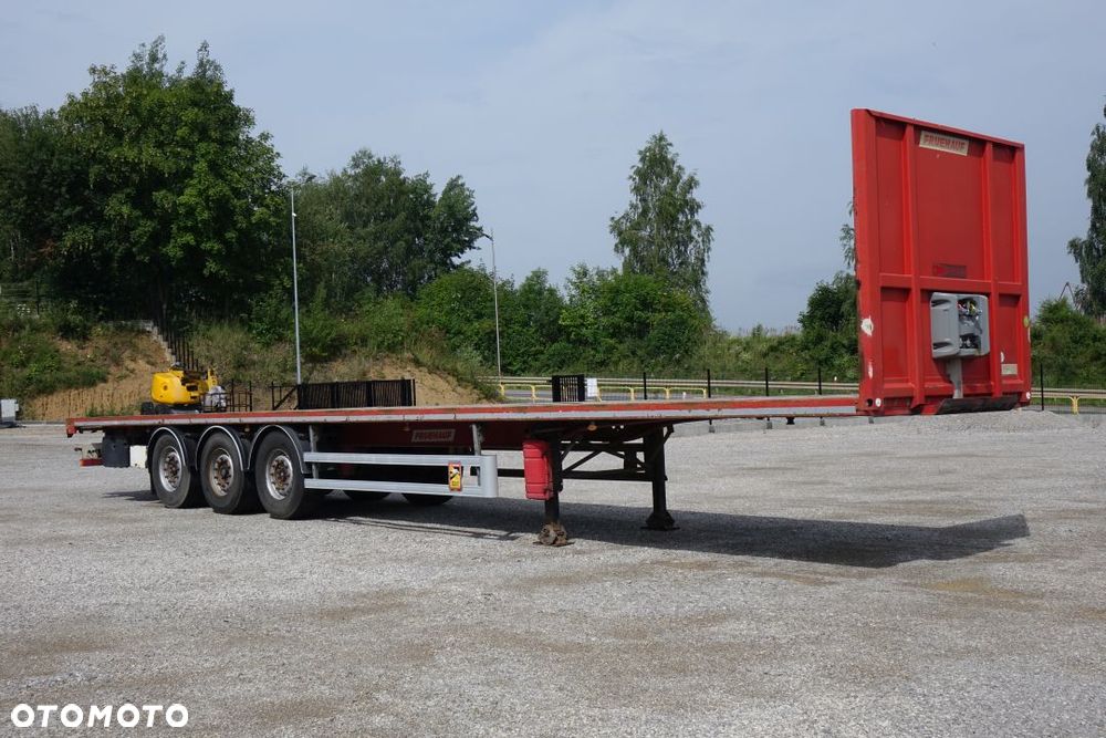 Fruehauf PLATFORMA / STANDARD / OSIE SAF / PODŁOGA WZMACNIANA - SZYNA-DESKA - 3