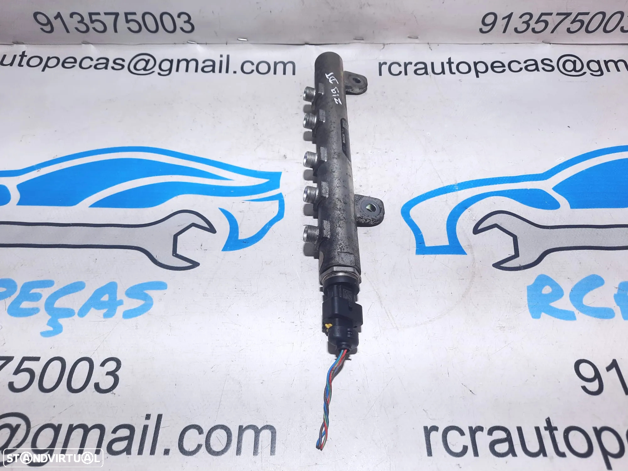 REGUA INJETOR INJETORES OPEL ASTRA H 1.9 CDTI 16V 120CV Z19DT 55209572 0445214095 VECTRA C ZAFIRA B SIGNUM FIAT CROMA ALFA ROMEO 147 INJECTOR INJECTORES - 8