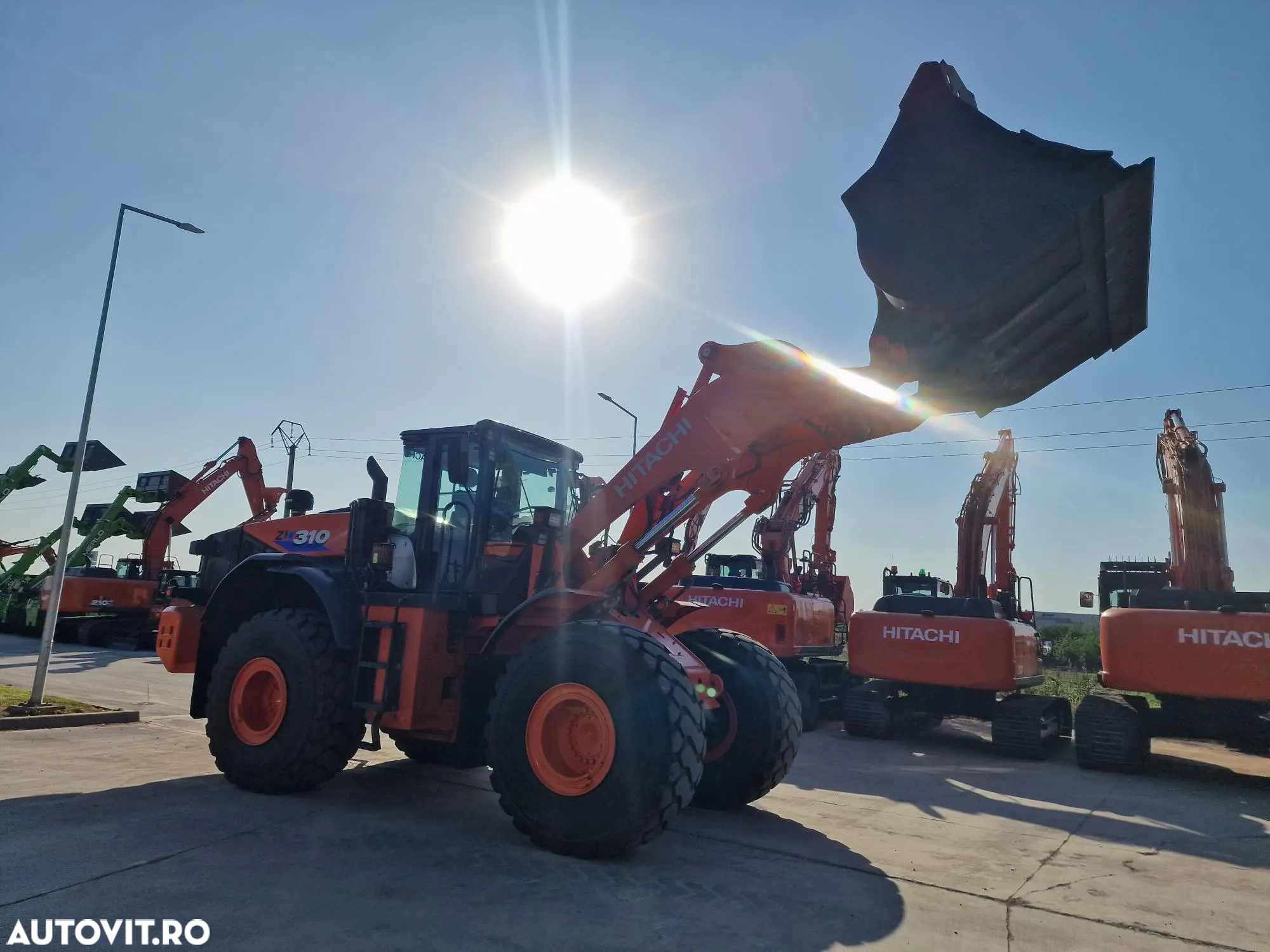Hitachi ZW310-6, cupa NOUA 5mc, anv MICHELIN 80% ok-99.900 eur+Tva, virare JOYSTICK, gresare automata, camera spate mers masalier, consum 14l/h, produs in Japonia, posibilitate leasing 4 ani-PROMOTIE 99.900 EUR+Tva - 23
