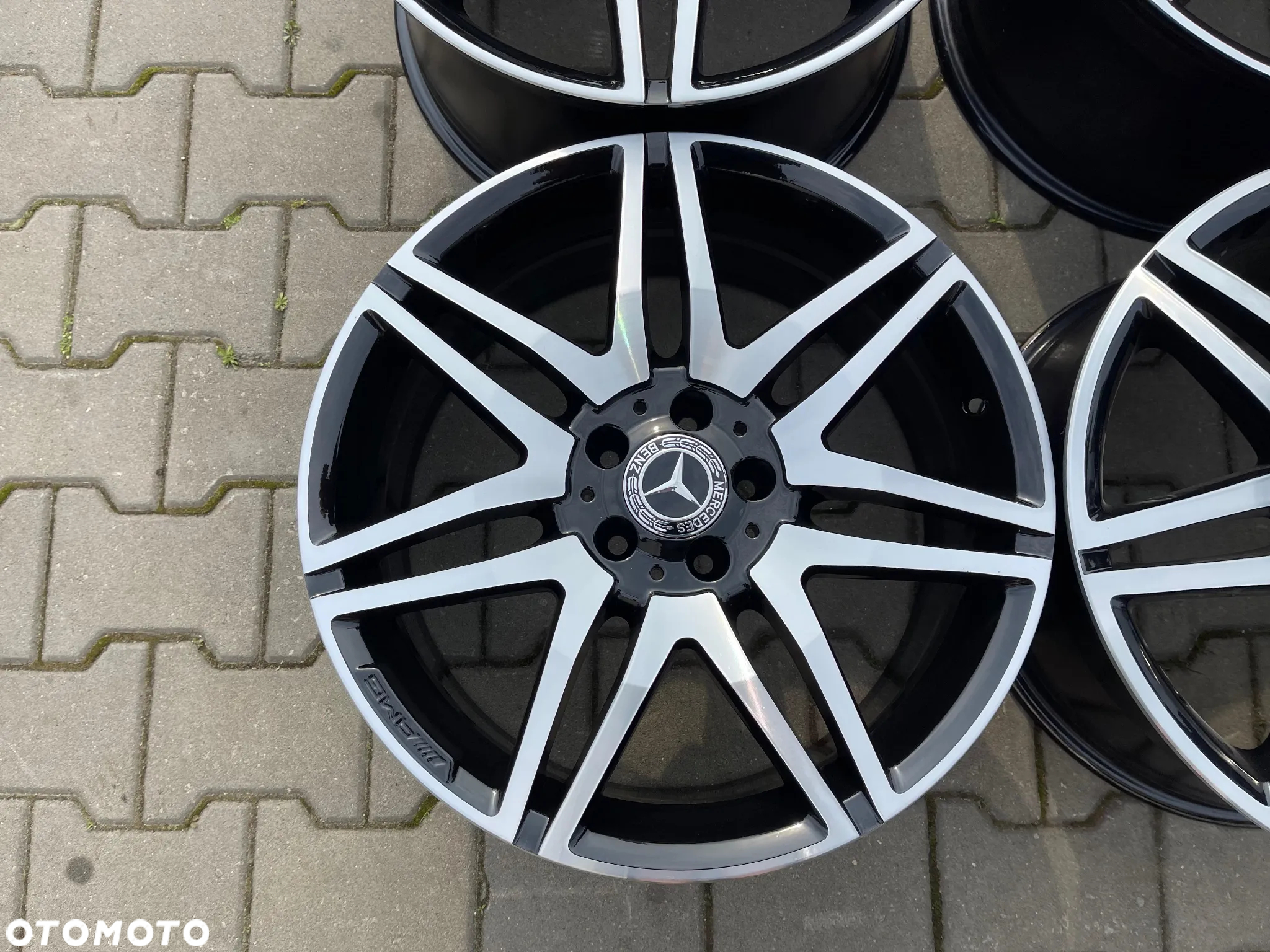 FELGI ALUFELGI NOWE! 19 AMG MERCEDES E W212 CLS V KLASA 5X112 ET40 9.5J SPRAWDZONE ORYGINAŁ A2124014602 A2124014702 - 8