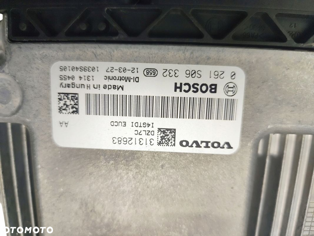 KOMPUTER STEROWNIK SILNIKA VOLVO V70 III 2.0 T5 241KM 31312683 0261S06332 - 3