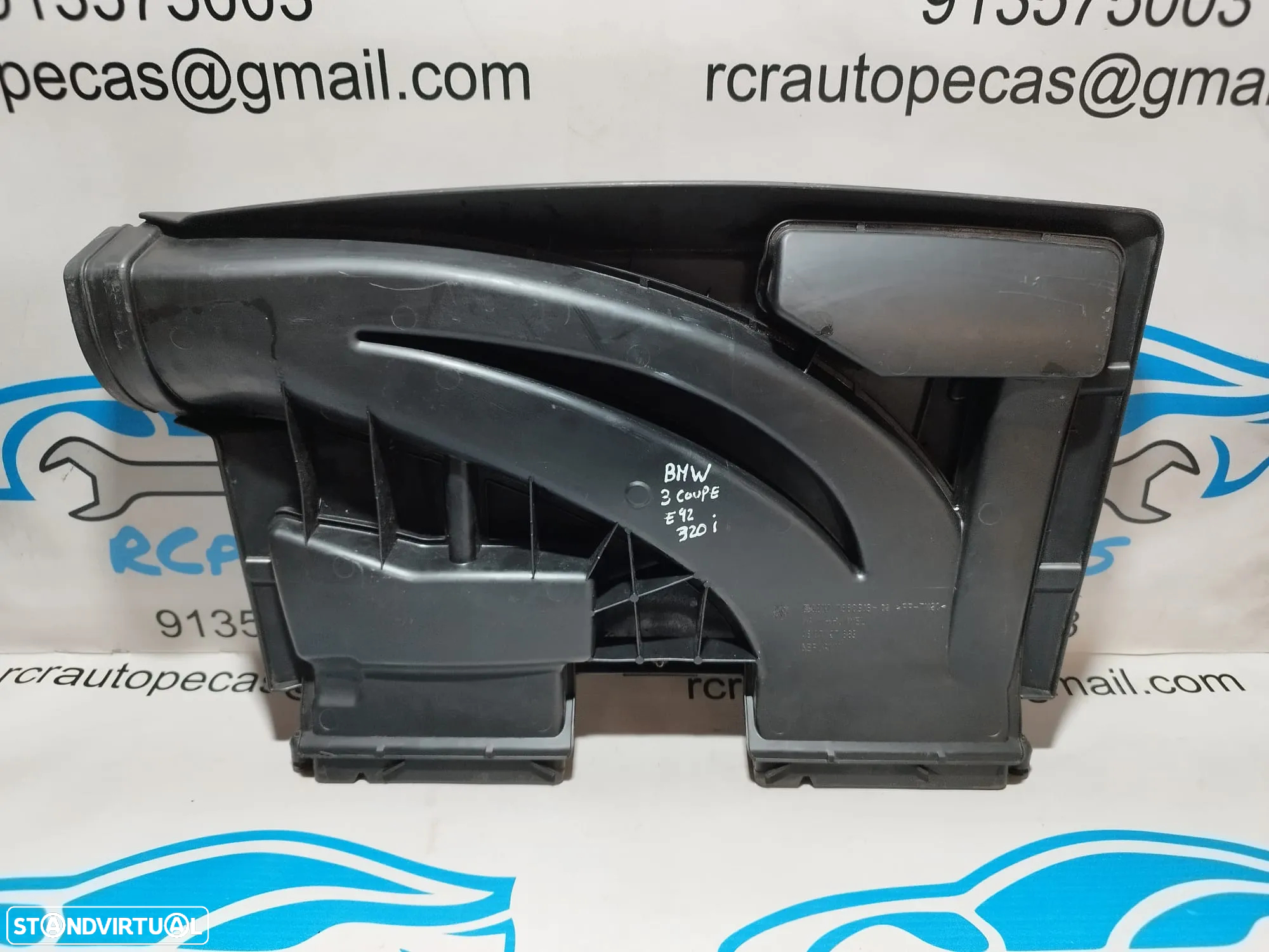 TAMPA BLINDAGEM SUPERIOR ADMISSÃO AR MOTOR ORIGINAL 4607127889 BMW SERIE 3 COUPÉ E92 2.0i - 3