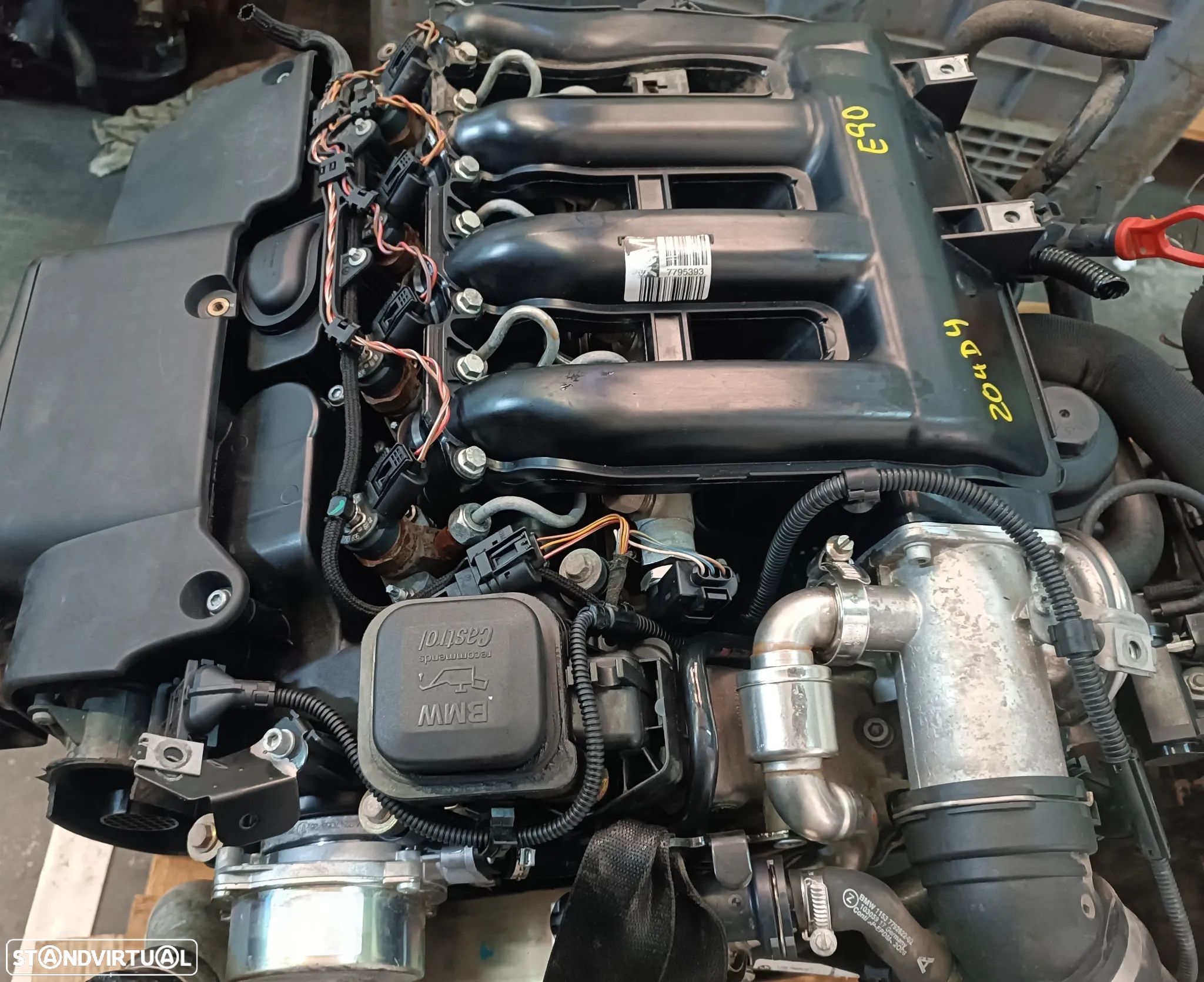 MOTOR BMW 120D 320D E81 E87 E90 E91 163CV 204D4 - 1
