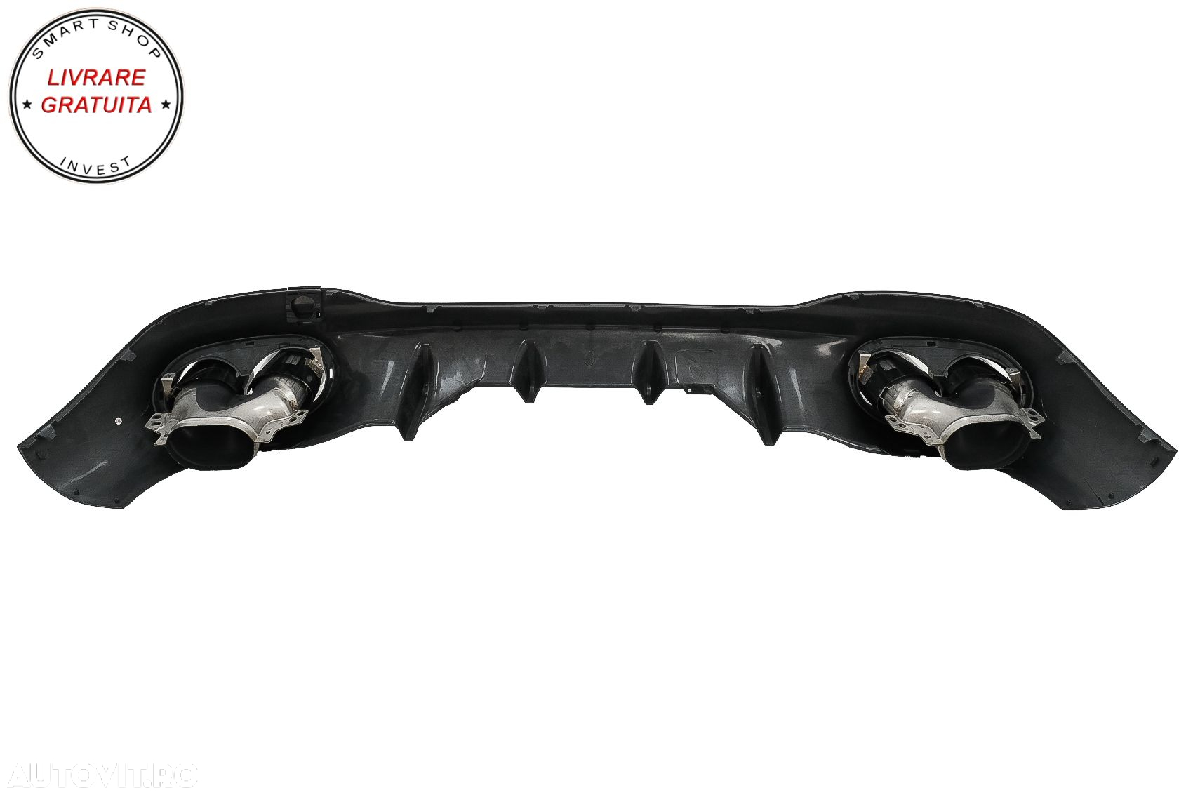 Difuzor Bara Spate cu Ornamente Evacuare Mercedes CLA X118 Shooting Brake C118 Cou- livrare gratuita - 7