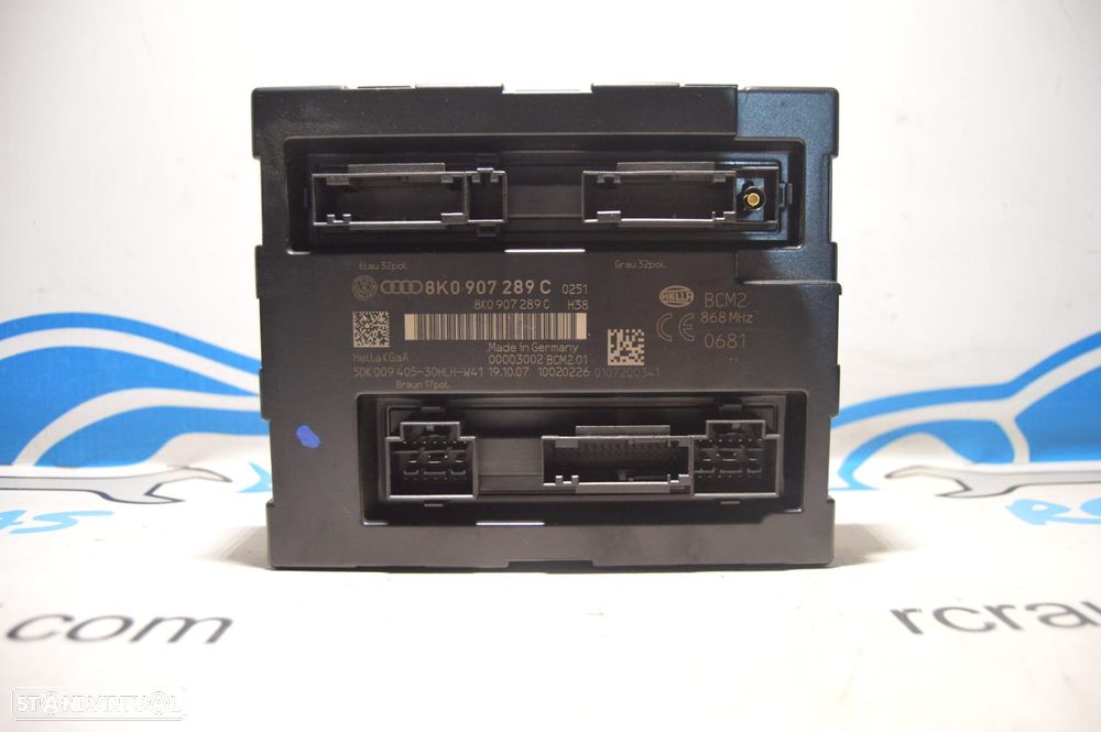 CENTRALINA ECU SISTEMA MODULO UNIDADE COMFORT AUDI 8K0907289C 8K0907289 AUDI A5 8T3 8TA 3.0 TDI QUATTRO V6 245CV CDU CDUD A4 B8 4K - 1