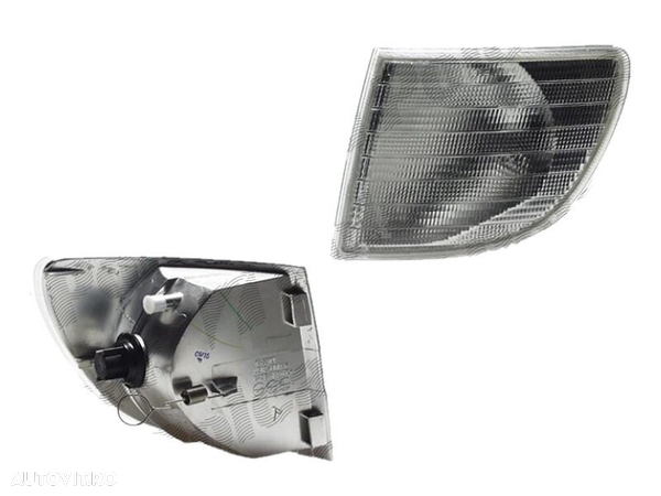 Lampa semnalizare fata Mercedes Vito / Clasa V (W638) 02.1996-01.2003 stanga/dreapta, fara suport becuri, alb, tip bec PY21W