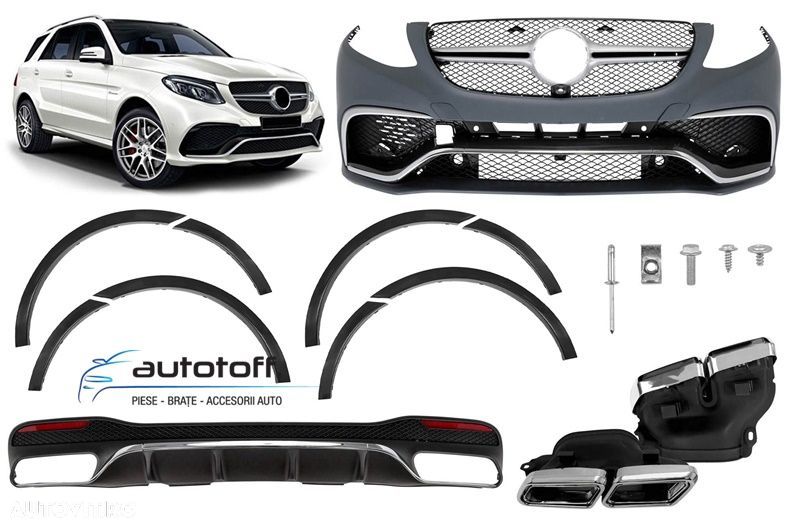 Pachet exterior Mercedes GLE W166 (15-18) AMG 63 Design - 1