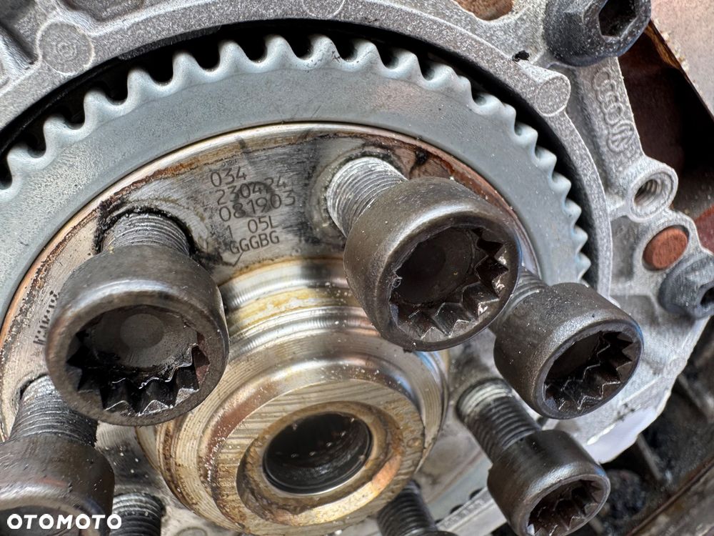 Volkswagen Touran 3 / DXP dół silnika blok wał korby komplet skoda audi 2.0 Tdi blok silnika dół silnika - 4