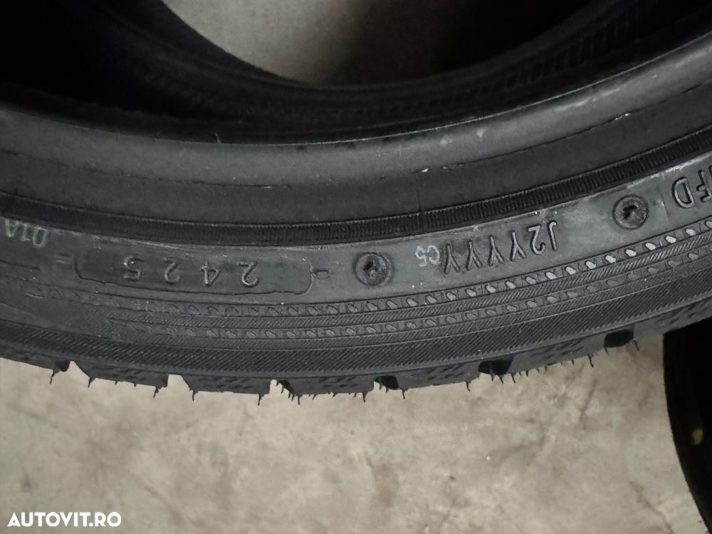 Vând set anvelope 225/40/19-255/35/19 Yokohama de iarnă noi - 5