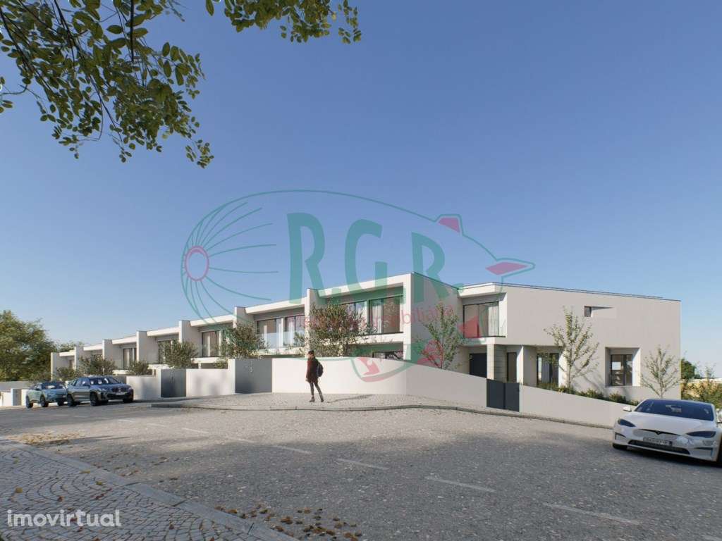 Moradias T3 Novas 3 Frentes | Condomínio c/ Piscina | São Cosme - Grande imagem: 5/16