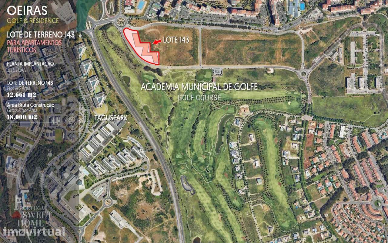 Oeiras Golf & Residence - Lote Terreno 142-A - Apartamentos Turísticos - Grande imagem: 5/6