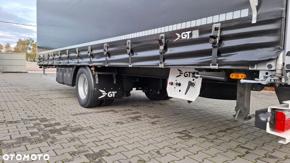 Gniotpol G4080 / Tandem 7,70m / Dmc 11000 kg / Przejazdowa / Podnoszony dach / - 9