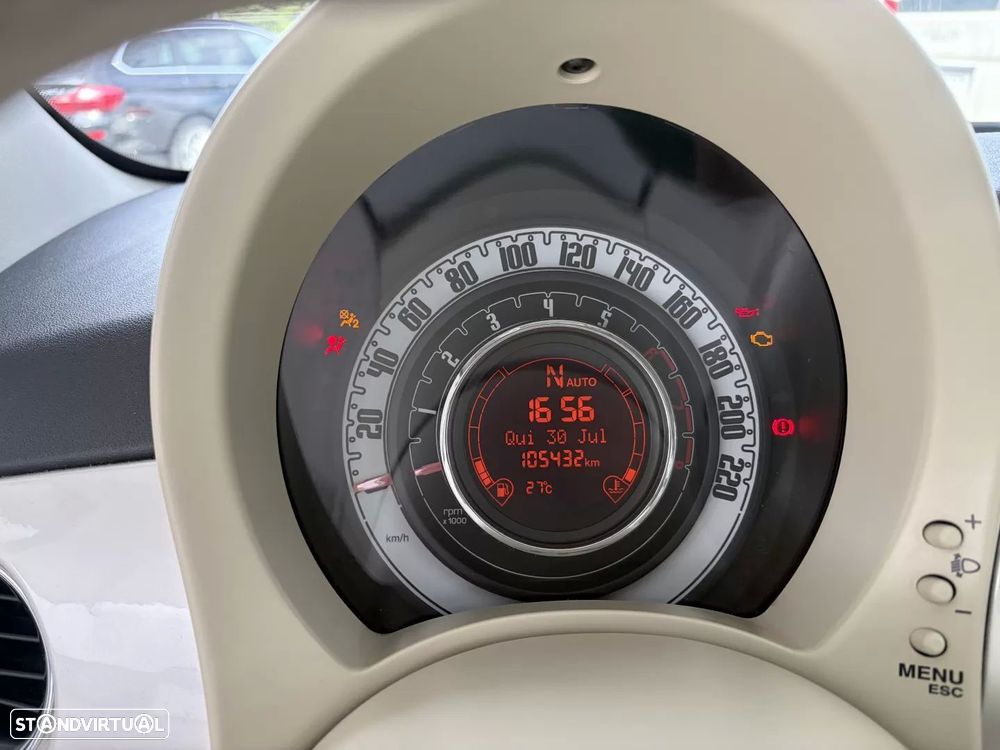 Fiat 500C 1.2 Dualogic Lounge - 11